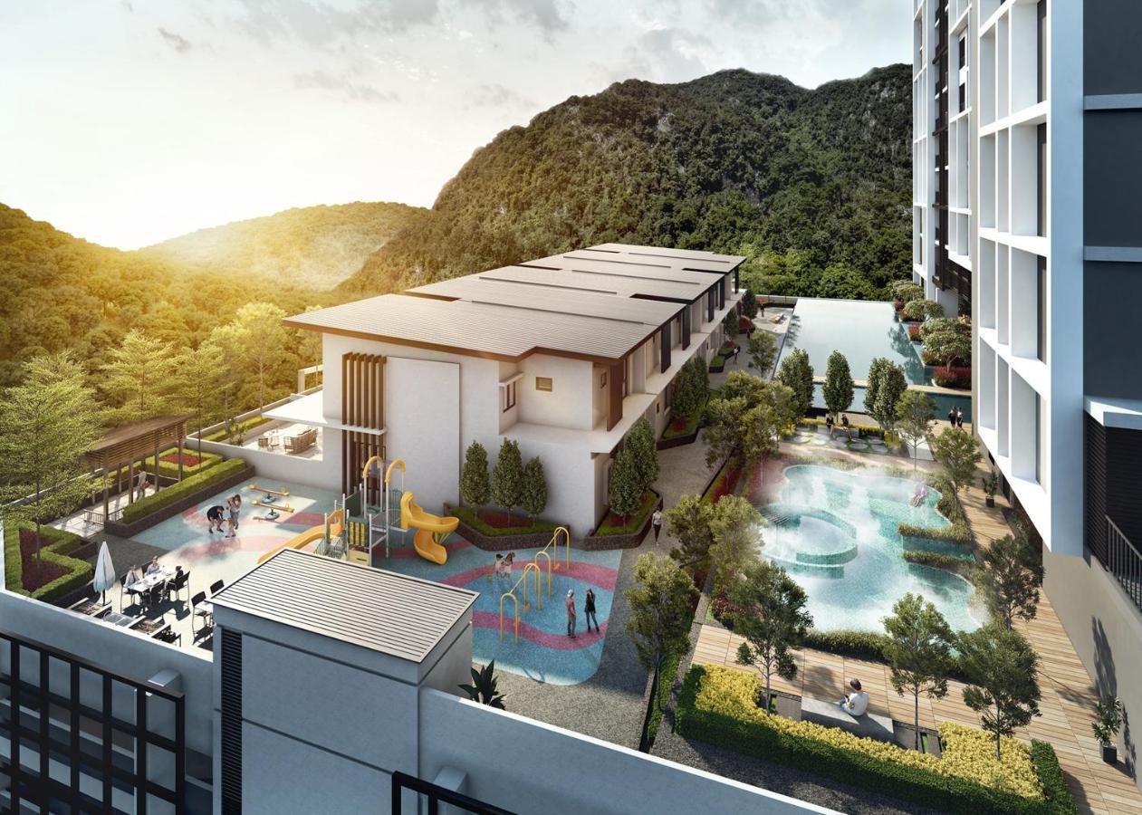 Ipoh Tambun Lost World Sunway Onsen Suites Luna 2R2B 8Paxs ภายนอก รูปภาพ